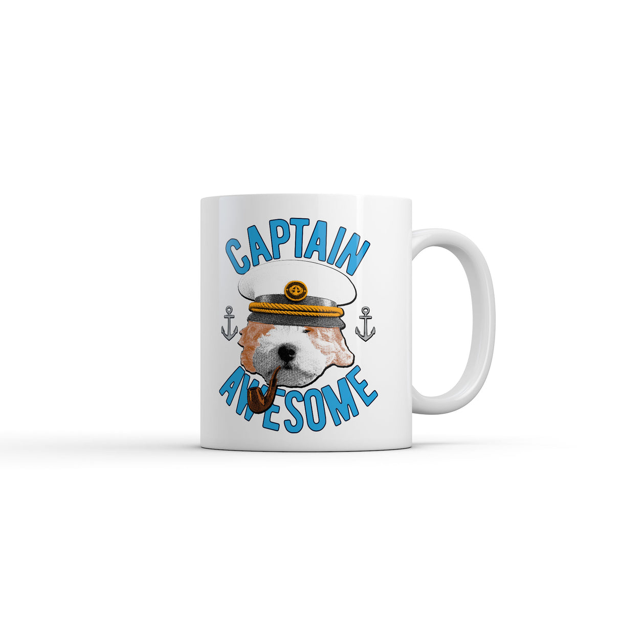 Captain Awesome Mug Funny Sarcastic Graphic Novelty Coffee Cup-11oz