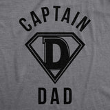 Captain Dad Men's Tshirt