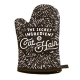 The Secret Ingredient Is Cat Hair Oven Mitt + Apron