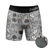 Mens Animal Boxers Funny Cat Dog Fish and More Novelty Underwear with Animals Funny Animal Underwear