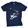 Cats In Christmas Sleigh Men's Tshirt