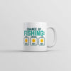 Chance Of Fishing Mug Funny Novelty Fish Graphic Coffee Cup-11oz