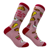 Women's These Are My Cheat Day Socks Funny Junk Food Fitness Workout Joke Footwear