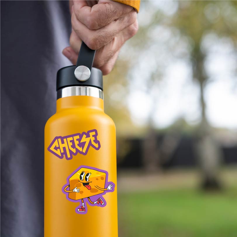 Cheese Stickers Extra Large Stickers for Adults Funny Adhesives with Memes