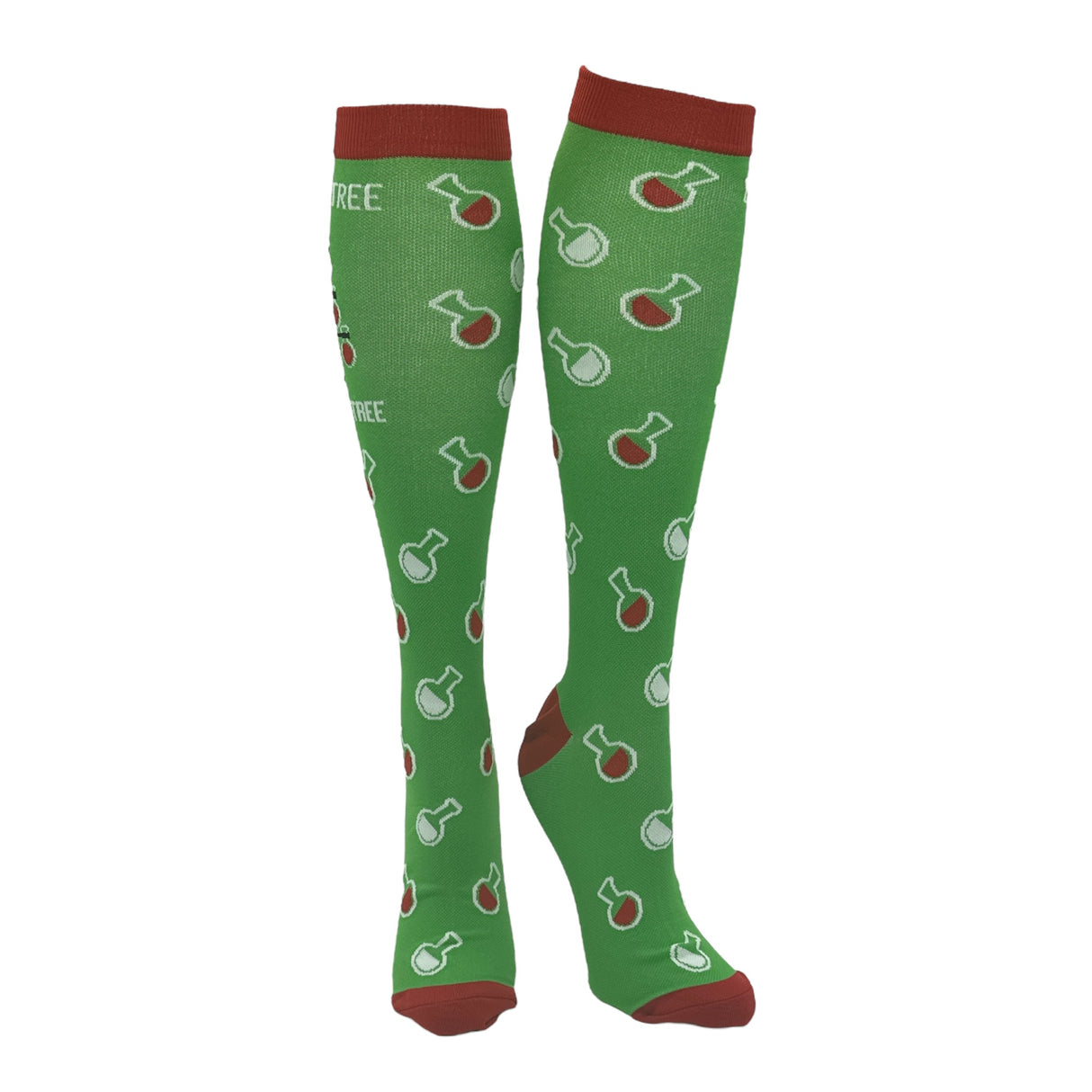 Unisex Chemistree Funny Christmas Compression Socks For Women And Men