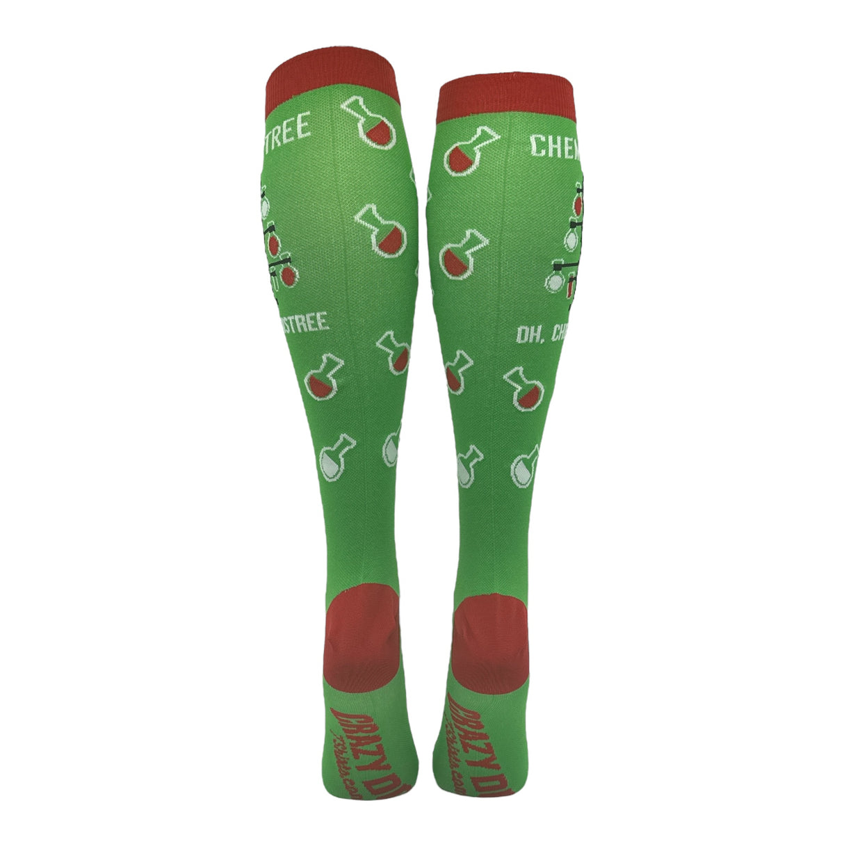 Unisex Chemistree Funny Christmas Compression Socks For Women And Men