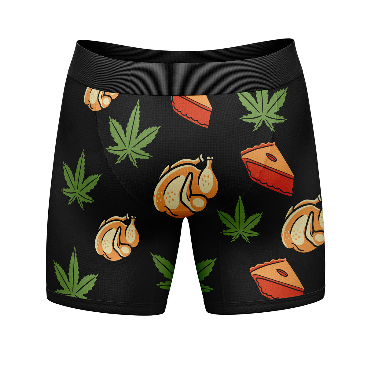 Mens Chicken Pot Pie 3 Of My Favorite Things Boxer Briefs Funny Stoner Graphic Weed Underwear