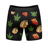 Mens Chicken Pot Pie 3 Of My Favorite Things Boxer Briefs Funny Stoner Graphic Weed Underwear