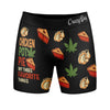 Mens Chicken Pot Pie 3 Of My Favorite Things Boxer Briefs Funny Stoner Graphic Weed Underwear