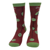 Women's Christmas Cheer Meter Socks Funny Cute Xmas Holiday Season Lovers Footwear