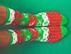 Men's Ugly Christmas Sweater Socks Funny Festive Holiday Xmas Party Novelty Footwear