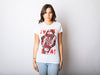 Womens Queen Of Hearts T shirt Funny Vintage Graphic Cool Cute Tee for Ladies
