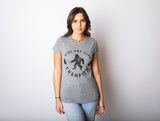 Womens Hide And Seek Champion T shirt Funny Bigfoot Sasquatch Vintage Graphic