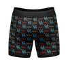Mens Cocky Boxer Briefs Funny Sarcastic Graphic Novelty Underwear For Guys