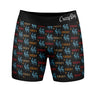 Mens Cocky Boxer Briefs Funny Sarcastic Graphic Novelty Underwear For Guys