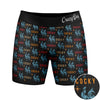Mens Cocky Boxer Briefs Funny Sarcastic Graphic Novelty Underwear For Guys