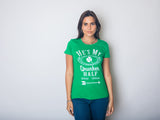 Shes and Hes My Drunker Half Shirt Funny Party Couple Pub Crawl Graphic Shamrock Apparel