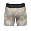 Mens Control Freak Boxer Briefs Funny Video Game Gamer Gift Graphic Novelty Underwear