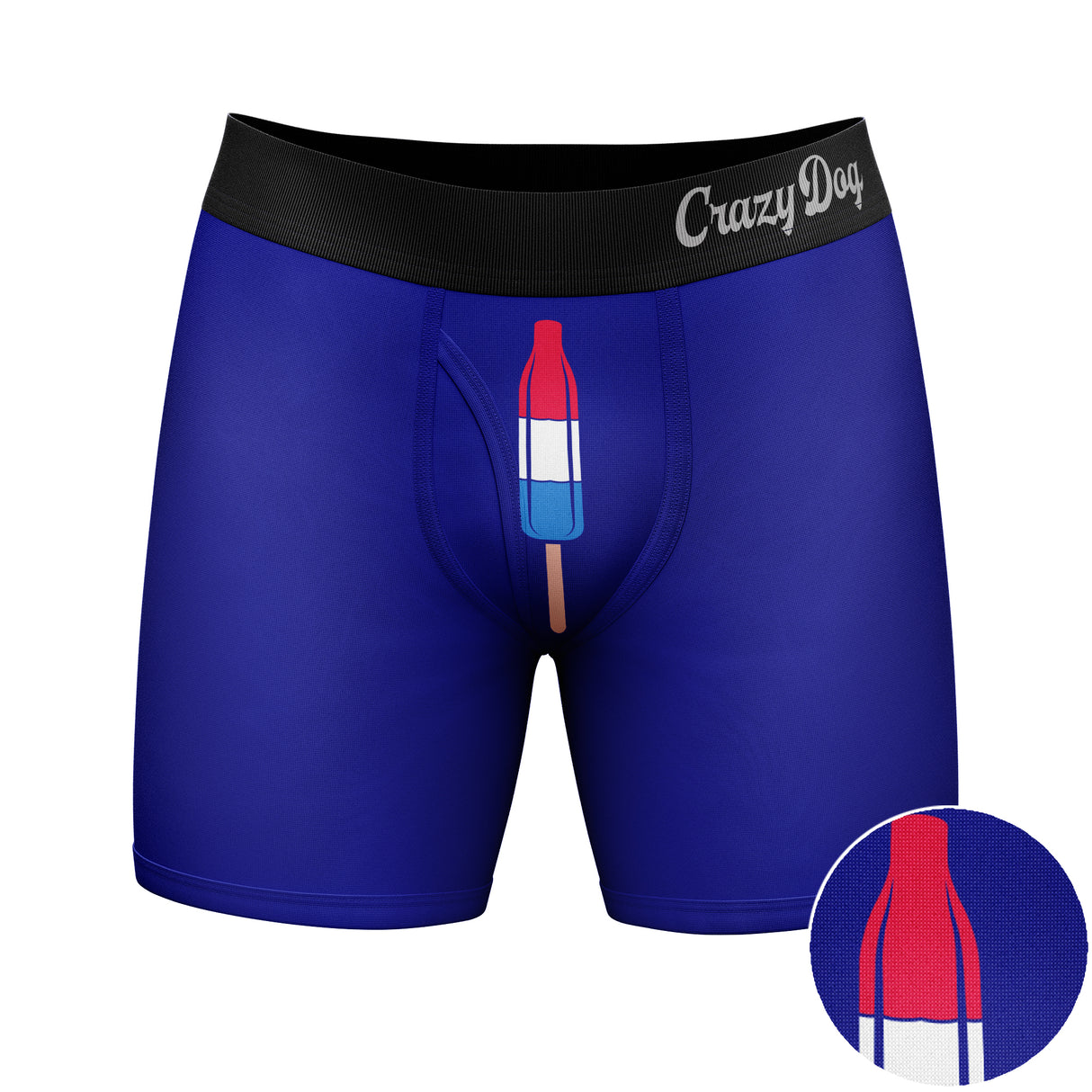 Mens Coolest Pop Boxer Briefs Funny Gift for Dad Father's Day Novelty Underwear For Guys