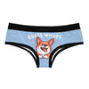Womens Guess What Corgi Butt Panties Funny Bikini Brief Funny Dog Lover Gift Graphic