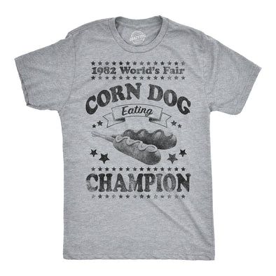 Corn Dog Eating Champion 1982 Men's Tshirt