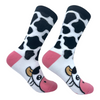 Women's Cow Socks Funny Cute Adorable Milking Moo Cattle Footwear