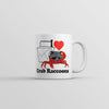 I Heart Crab Raccoons Mug Funny Sarcastic Novelty Coffee Cup-11oz