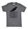 Crows Before Hoes Men's Tshirt