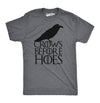 Crows Before Hoes Men's Tshirt