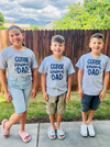 Youth Cuter Version Of Dad Tshirt Funny Son Family Boy Graphic Novelty Tee