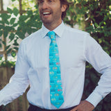 Funny Sports Ties For Men Novelty Graphic Ties for Golf Fishing and Exercise Guys