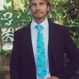 Funny Sports Ties For Men Novelty Graphic Ties for Golf Fishing and Exercise Guys