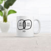 Dad Venn Diagram Funny Dad and Fart Jokes Fathers Day Ceramic Drinking Coffee Mug  - 11oz