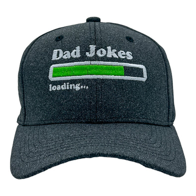 Dad Jokes Loading Hat Funny Sarcastic Computer Load Bar Novelty Cap
