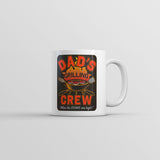 Dads Grilling Crew Mug Funny Cooking Graphic Coffee Cup-11oz