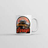 Dads Hideout Garage Mug Funny Mechanic Graphic Coffee Cup-11oz