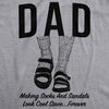 Dad Socks and Sandals Men's Tshirt