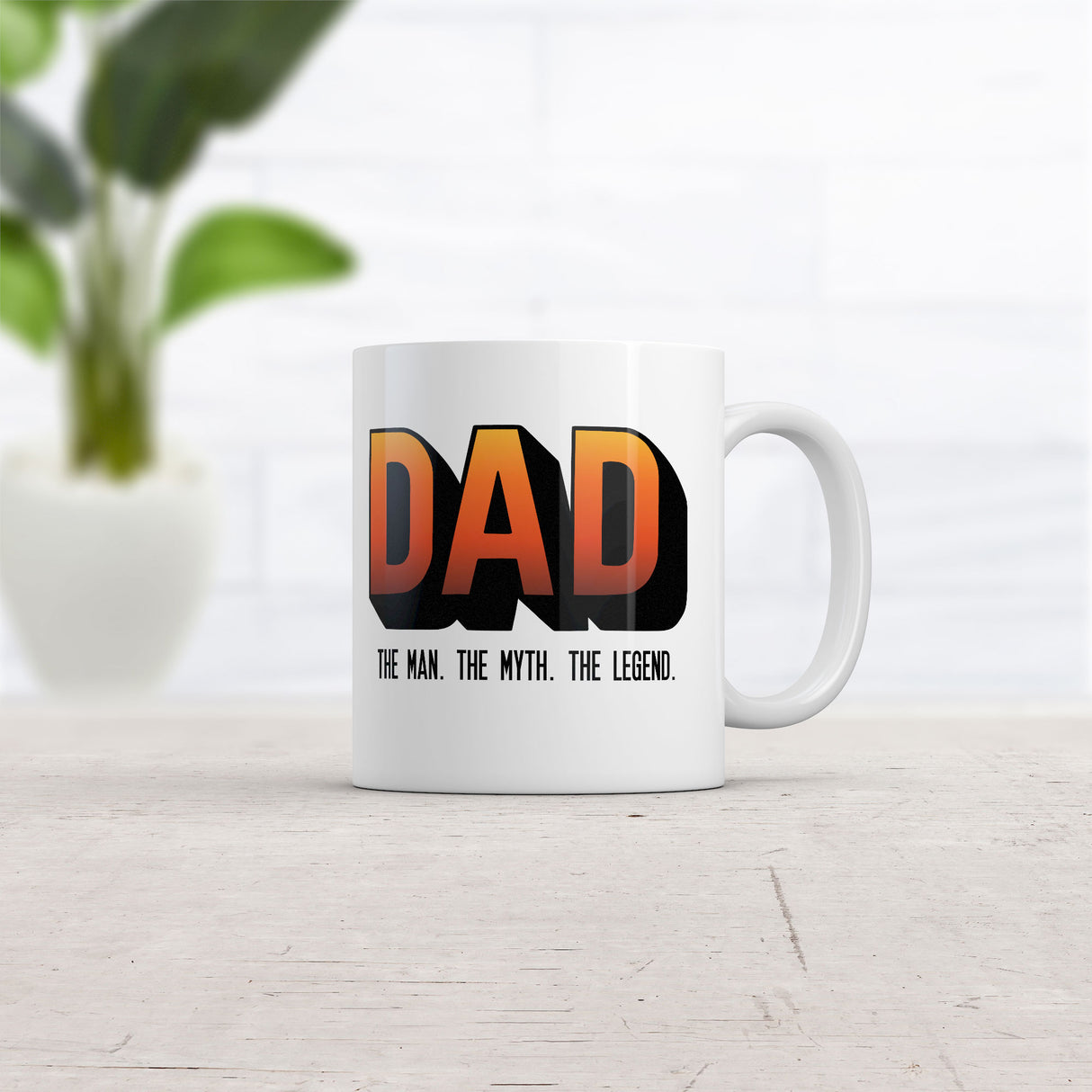 Dad The Man The Myth The Legend Mug Funny Fathers Day Gift Coffee Cup-11oz