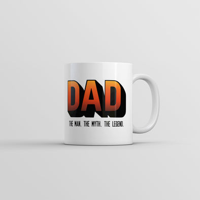 Dad The Man The Myth The Legend Mug Funny Fathers Day Gift Coffee Cup-11oz