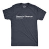 Mens Dems In Disarray T Shirt Funny Pitchbot Tee For Men