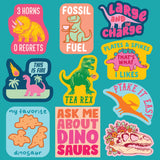 Dinosaur Sticker Extra Large Stickers for Adults Funny Adhesives with Memes