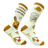 Men's Easily Distracted By Whiskey Socks Funny Liquor Drinking Joke Footwear