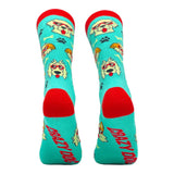 Women's My Dog Thinks I'm Cool Socks Funny Pet Lover Novelty Cute Graphic