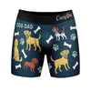 Mens Dog Dad Boxer Briefs Funny Saying Cool Gift Hilarious Underwear For Guys