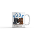 Dogs Get Blamed for More Farts Than Any Other Animal Mug Funny Sarcastic Graphic Novelty Coffee Cup-11oz