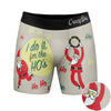 Mens I Do It For The Hos Boxer Briefs Funny Sarcastic Christmas Gift Santa Joke Gag Underwear