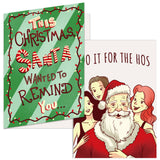 Funny Christmas Cards Hilarious Xmas Greeting Cards for Holiday Thank You Gifts With Envelopes