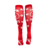 Unisex Do It For The Hos Funny Christmas Compression Socks For Men And Women