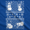 Drunk Snowmen Ugly Christmas Sweater Men's Tshirt