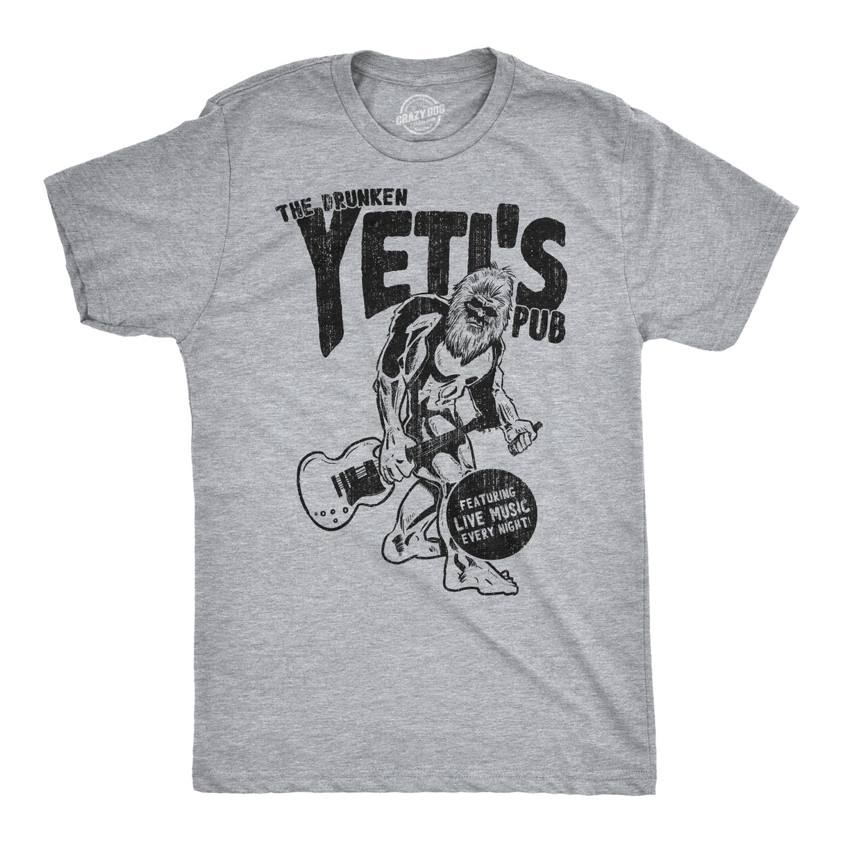 Drunken Yeti Pub Men's Tshirt